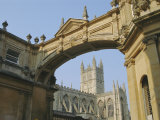 Bath Abbey, Bath, Avon, England, UK Photographie par Fraser Hall