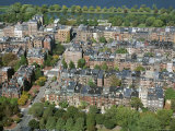 Aerial View of Back Bay Area, Boston, Massachusetts, New England, USA Photographie par Fraser Hall