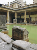 The Roman Baths, Bath, Avon, England, UK Photographie par Fraser Hall