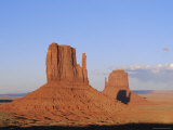 Mittens at Sunset, Monument Valley, Utah, USA Photographic Print by Jean Brooks