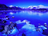 Rannoch Moor in Winter, Highland Region, Scotland, UK, Europe Photographic Print by Simon Harris