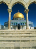 The Dome of the Rock, Temple Mount, Old City, Jerusalem, Israel, Middle East Photographic Print by Sylvain Grandadam