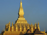 Pha That Luang, Vientiane, Laos, Asia Photographic Print by Bruno Morandi