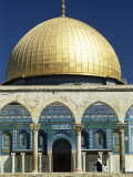 Dome of the Rock, Mosque of Omar, Temple Mount, Jerusalem, Israel, Middle East Photographic Print by Sylvain Grandadam