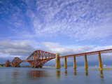 Forth Railway Bridge Over the Firth of Forth, Queensferry Near Edinburgh, Lothian, Scotland, UK Photographic Print by Neale Clarke