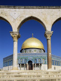 Dome of the Rock, Mosque of Omar, Temple Mount, Jerusalem, Israel, Middle East Photographic Print by Sylvain Grandadam