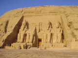 Rock Cut Temple of Ramesses II (Rameses the Great) (Ramses the Great), Abu Simbel, Nubia, Egypt Photographic Print by Philip Craven
