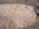 Rune Stone Ref Sigurd 'Dragon Killer'. Sundbyholm, Near Eskilstuna, Sodermanlandslan, Sweden Photographic Print by Richard Ashworth