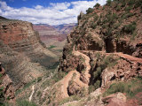 The Bright Angel Trail, Beneath the South Rim, Grand Canyon National Park, Arizona, USA Photographic Print by Ruth Tomlinson