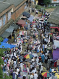 People Shopping at the Market, Bandarawela, Sri Lanka, Asia Photographie par Yadid Levy