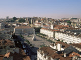 Rossio Square (Dom Pedro Iv Square), Lisbon, Portugal, Europe Photographic Print by Yadid Levy