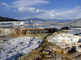 Minerva Terrace, Mammoth Hot Springs, Yellowstone National Park, Wyoming, USA Photographic Print by Julian Pottage