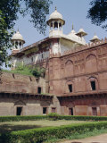 Moti Masjid, Pearl Mosque Built by Shah Jehan in the Red Fort, Agra, Uttar Pradesh, India Photographie par Christopher Rennie