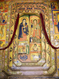 Murals in the Inner Sanctuary of the Christian Church of Ura Kedane Meheriet, Ethiopia Photographic Print by Gavin Hellier
