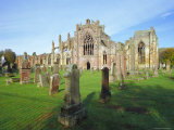 12th Century Melrose Abbey, Scotland Photographic Print by Pearl Bucknell