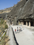 Ajanta Cave Complex, Maharastra, India Photographic Print by Robert Harding