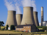Cooling Towers, Nottinghamshire, England Photographic Print by Anthony Waltham