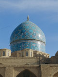 Mausoleum of Shah Nematollah Vali, Founder of the Order of Dervishes, Mahan, Iran, Middle East Photographie par Christopher Rennie