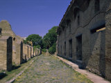 Warehouses, Via Dei Molini, Ostia Antica, Lazio, Italy, Europe Photographic Print by Christina Gascoigne