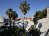 The Harbour in Dubrovnik, Wiew from the Gate of Ploce, Croatia Photographic Print by Joern Simensen