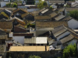 Rooftops, Dali Old Town, Yunnan Province, China, Asia Photographic Print by Jochen Schlenker