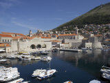 The Harbour in Dubrovnik, Croatia Photographic Print by Joern Simensen