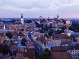 City Skyline, Old Town, Unesco World Heritage Site, Tallinn, Estonia, Baltic States, Europe Photographie par Yadid Levy