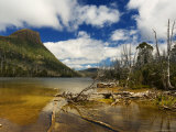 Lake Myrtle and Mt. Rogoona, Walls of Jerusalem National Park, Tasmania, Australia, Pacific Photographic Print by Jochen Schlenker