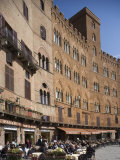 Piazza Del Campo, Siena, Tuscany, Italy, Europe Photographic Print by Angelo Cavalli