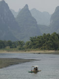 Li River, Guilin, Guangxi Province, China, Asia Photographic Print by Angelo Cavalli
