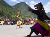 Buddhist Festival (Tsechu), Haa Valley, Bhutan, Asia Photographie par Angelo Cavalli