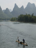 Li River, Guilin, Guangxi Province, China, Asia Photographie par Angelo Cavalli