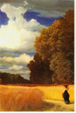 The Harvest Stretched Canvas Print by Robert Zund
