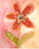 Lyrical Flower II Láminas por Robbin Rawlings