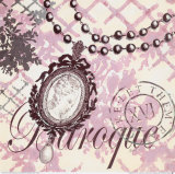 Baroque Bling Kunstdruck von Chad Barrett