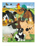 Farmyard Fun Posters tekijänä Julia Hulme Farmyard Fun Posters tekijänä Julia Hulme