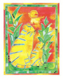 Tigres Art par Lisa V. Keaney