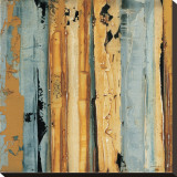 Ochre, Blue Overlay I Stretched Canvas Print by Sarah West Ochre, Blue Overlay I Stretched Canvas Print by Sarah West