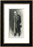 The Final Problem the Evil Professor Moriarty Gerahmter Giclée-Druck von Sidney Paget