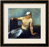 A Personification Of Geometry Stampa giclee con cornice di Dosso Dossi A Personification Of Geometry Stampa giclee con cornice di Dosso Dossi