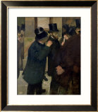 At the Stock Exchange, circa 1878-79 Láminas por Edgar Degas At the Stock Exchange, circa 1878-79 Láminas por Edgar Degas