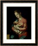 The Virgin and Child Stampa giclee con cornice di Luis De Morales The Virgin and Child Stampa giclee con cornice di Luis De Morales