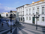 Town of Ponta Delgada, Sao Miguel Island, Azores, Portugal, Europe, Atlantic Ocean Photographic Print by J P De Manne