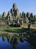 The Bayon Temple, Angkor, Siem Reap, Cambodia, Indochina, Asia Photographic Print by Bruno Morandi