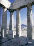 City from the Parthenon, Athens, Greece, Europe Photographic Print by John Ross