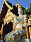 Wat Chiang Man, Chiang Mai Thailand, Asia Photographic Print by Bruno Morandi
