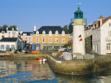 Port Sauzon, Belle-Ile-En-Mer, Breton Islands, Morbihan, France Photographic Print by J P De Manne