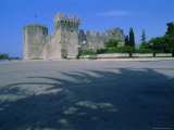 Medieval Town of Trogir, Dalmatia, Dalmatian Coast, Adriatic, Croatia, Europe Photographic Print by J P De Manne