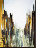 Urban Abstract No. 141 Stretched Canvas Print by Gregory Lang