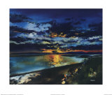 Sunset over the Estuary Posters av Davy Brown Sunset over the Estuary Posters av Davy Brown